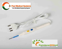 Electric White Expandable Pencil With Flexible Tip Disposable Cautery Pencil To Expandable Non Stick Electrode