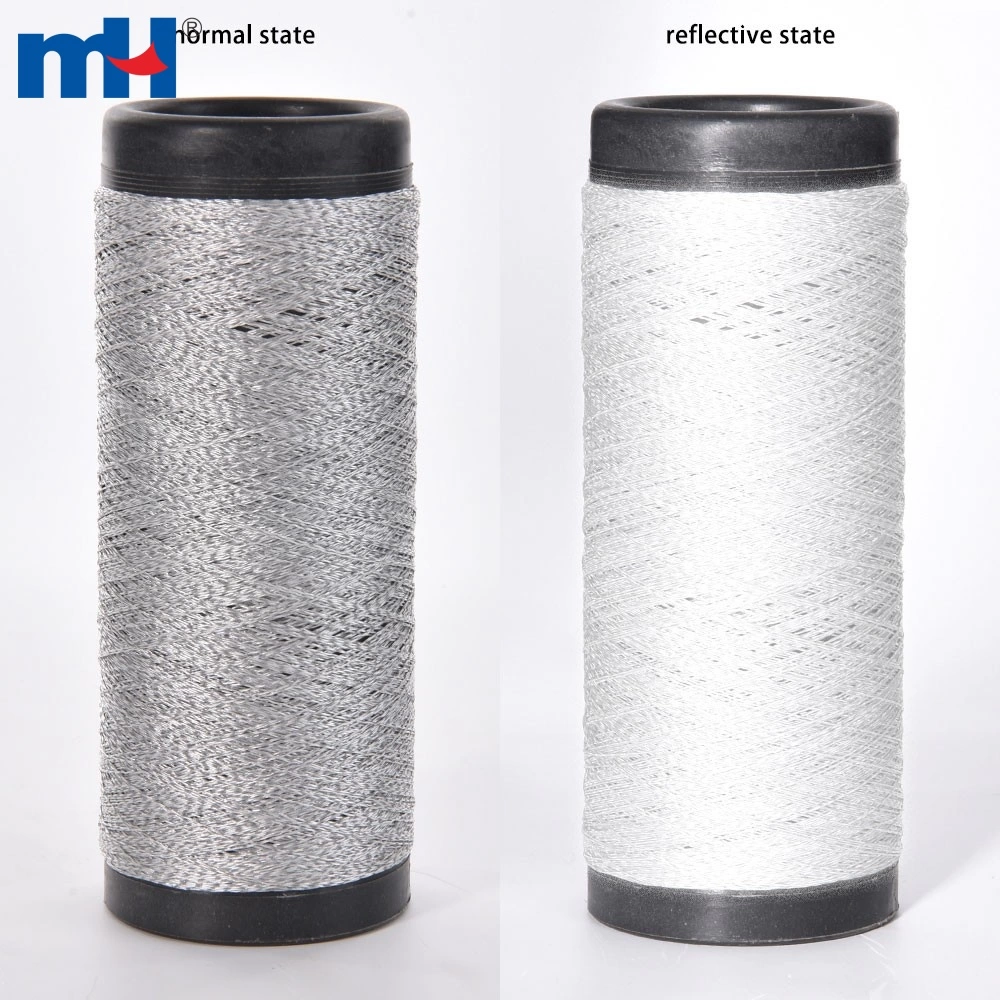 Reflective Sewing Thread Fluorescent Technical Thread Polyester Reflective Thread Factory Wholesale