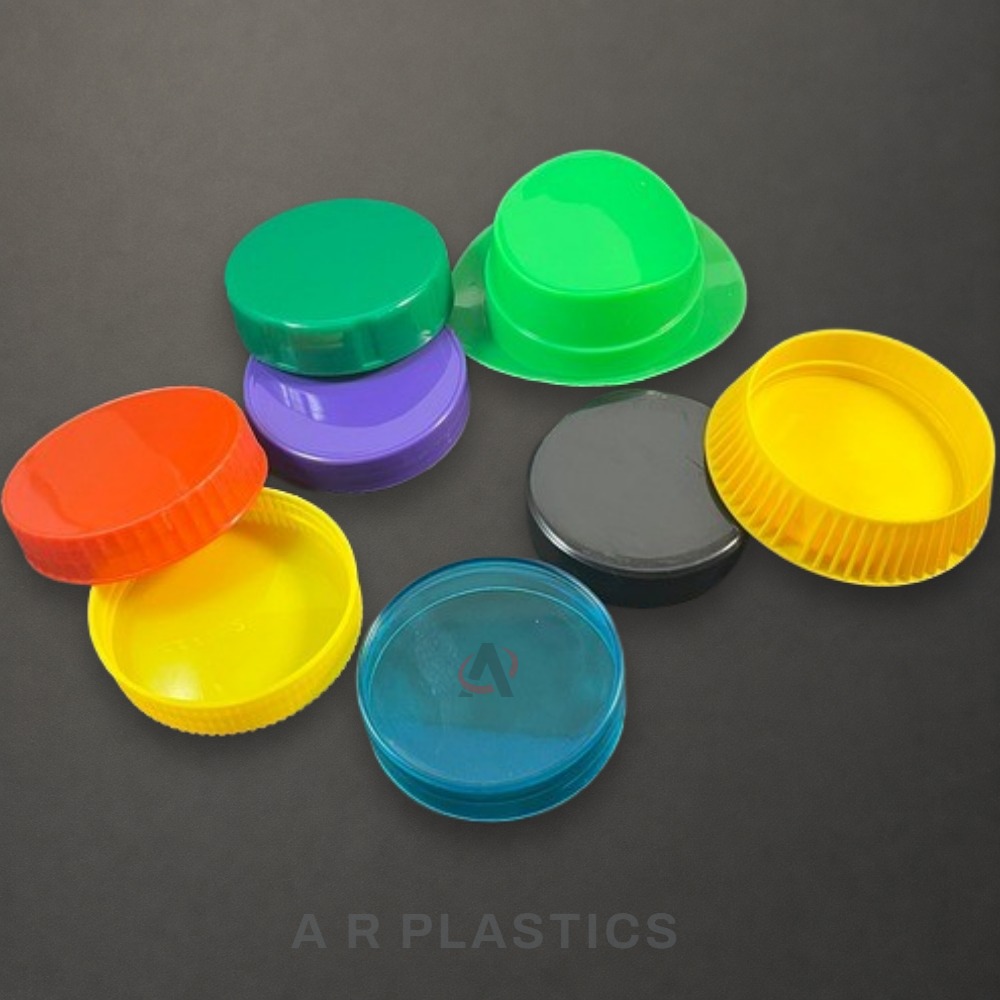 Plastic Caps - 63 Millimeter (mm) Diameter, High-Quality Lightweight Plastic, Customizable Colors Available, User-Friendly Screw Cap Design