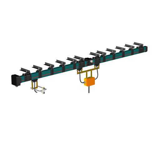 Safe-Duct 5 Enclosed Type Busbar System (5 Bar) - Sd Series - Application: Eot Crane