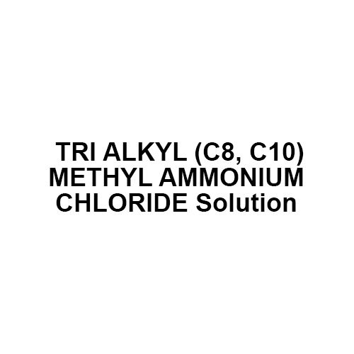 Tri Alkyl (C8  C10) Methyl Ammonium Chloride Solution Application: Pharmaceutical Industry