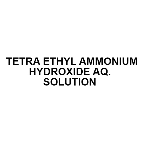 Tetra Ethyl Ammonium Hydroxide Aq. Solution (CAS Number: 77-98-5)