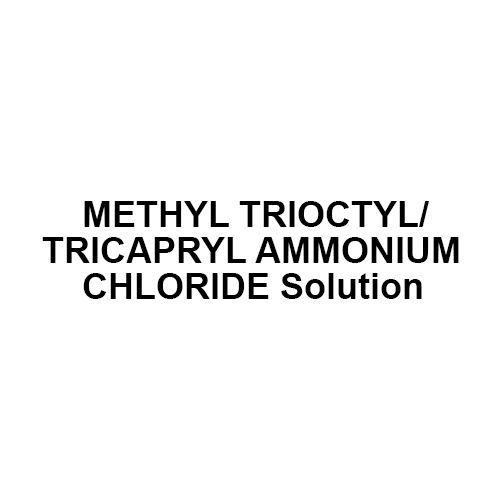 Methyl Trioctyl Tricapryl Ammonium Chloride Solution Application: Pharmaceutical Industry