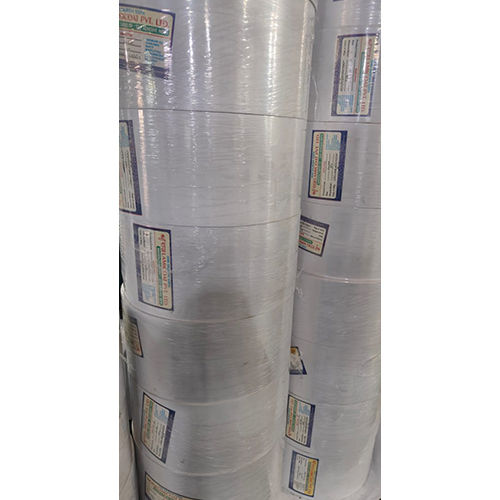 Self Adhesive Maplitho Paper Roll - Color: White