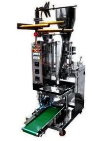 मैनुअल एसएस कॉलर टाइप पाउच पैकेजिंग मशीन