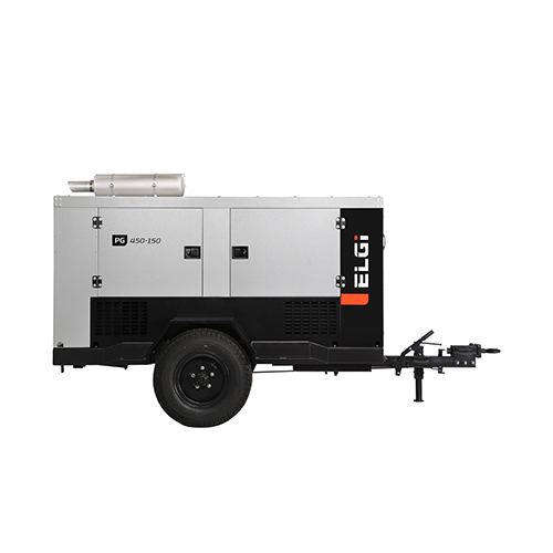 ELGi Diesel Air Compressor for Quarry Works