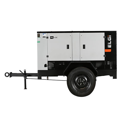 PG 55E Electrical Screw Air Compressor Trolley