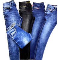 Mens Lycra Denim Jeans - Age Group: 10-12 Years