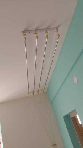 Ceiling mounted pulley type cloth drying hangers in  Manikandam Trichy