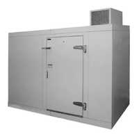 1 Ton Walk In Freezer - Color: White