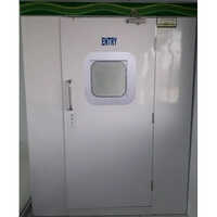 Air Shower Unit - Stainless Steel, 420 Volt Automatic Operation | 15 Sec Operation Time, Silver Color, Warranty Included