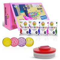Decora Magic Rangoli Maker - Color: Red White