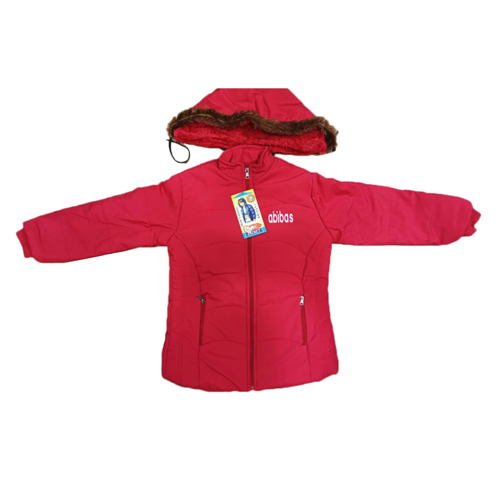 Washable Art 18 Medium Size Girl Red Color Jacket