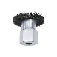 Sugar Mill Wire Brushes - Stainless Steel, 3/8 Inch Size, Silver Color , Ideal For Industrial Tube Sheet Hole Cleaning