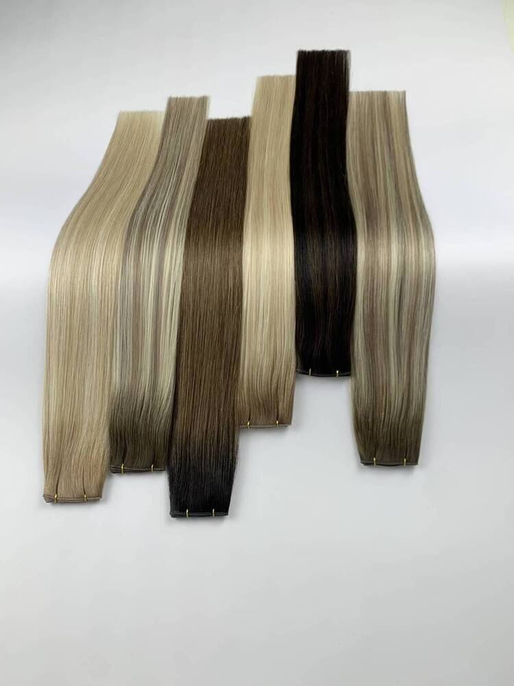 Invisible hair extensions