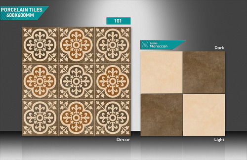 600x600mm Moroccan tiles
