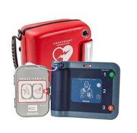 Philips Heartstart Frx Defibrillator - 2.4x7.1x8.9 Inches, 3.5 Lbs, 32a Adult & 19a Pediatric Shock Output | Rugged, Water & Dust Resistant, Cpr Guidance