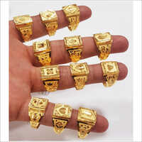 Gold Handmade Diba Rings