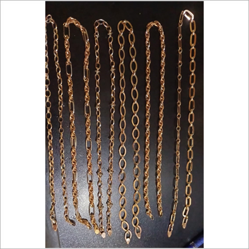 Bulk Chains Bulk Necklaces Wholesale Chains Gold Chains 24 Inch Chains  Cable Chains Stainless Steel Chains Gold Plated Chains 12pc