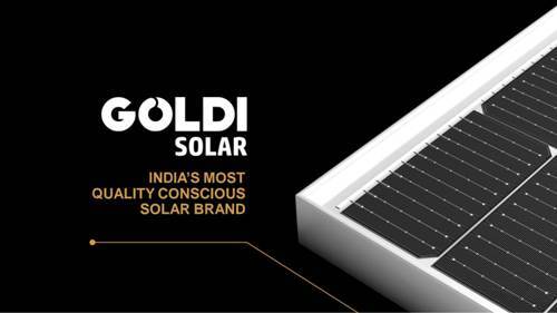 SOLAR PANEL NON DCR MONO BI-FACIAL 550 WATT GOLDI SOLAR