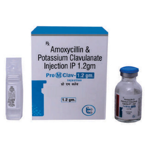 Amoxycillin And Potassium Clavulanate Injection IP 1.2 gm