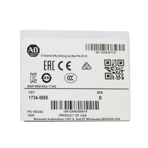 Allen Bradley 1734-IB8S 24V DC 8-Ch Sink Safety