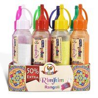 Rimjhim Rangoli Flip Cap 150g (8 Pcs.)