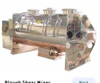 Plough Shear Mixer - Durable Stainless Steel, Versatile Application For Efficient Mixing And Shearing
