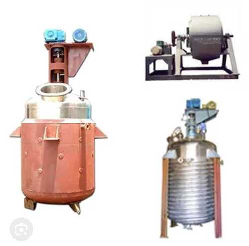 Chemical Reaction Vessel - Coated Finish, Silver Color | Automatic Operation, Electric Power Source, 1-Year Warranty, Ideal for Industrial Use