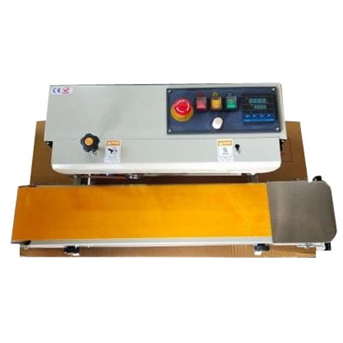 Horizontal Continuous Band Sealer Machine Application: Industrial