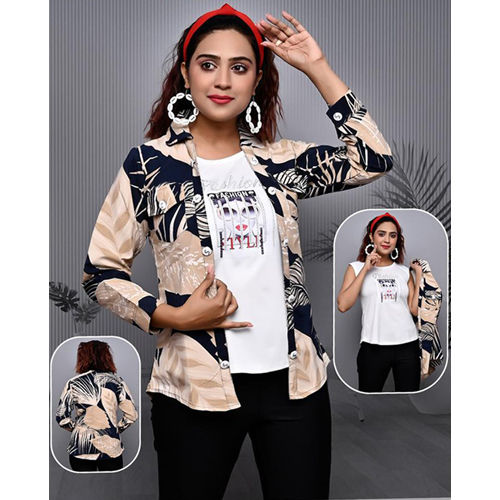 Ladies Printed Shirt