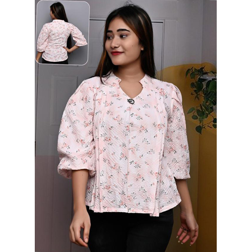 Ladies Floral Print Top