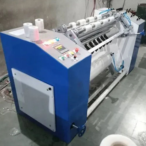 Semi Automatic Pvc Clean Film Slitter Rewinder Machine