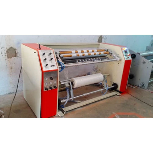 Semi Automatic Pvc Cling Film And Stretch Film Slitting Rewinding Machine