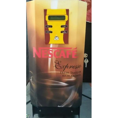 Nescafe ABS Plastic Tea/Coffee Vending Machine, For Offices