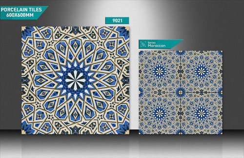 2x2 Moroccan Series Porcelain Tiles