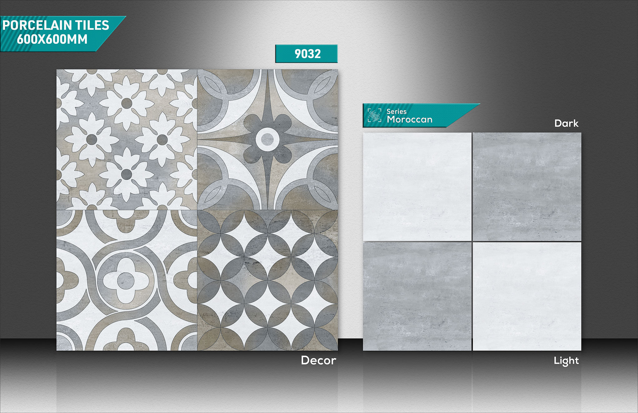 600x600mm Moroccan Series Porcelain tiles