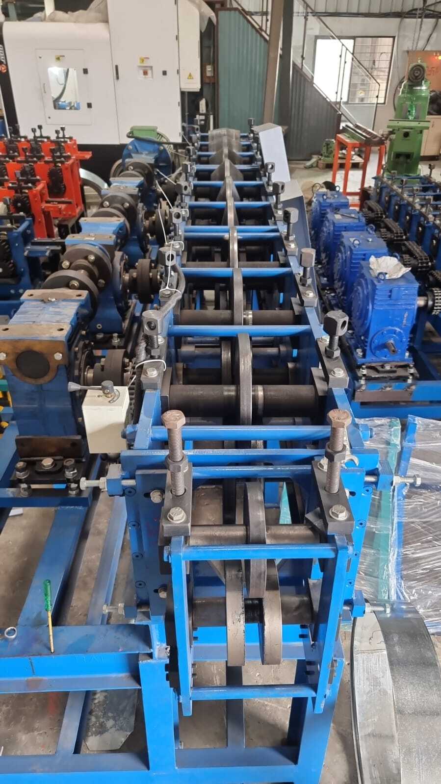 shutter guide making machine