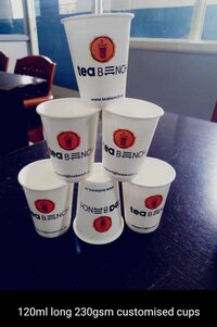 90 ml Long 230 gsm branding Cup