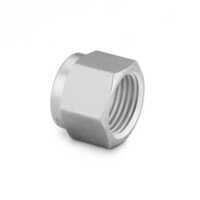 Ferrule Nut - Stainless Steel, Hex Head Design, Galvanized Surface Treatment | Available In Multiple Sizes, Industrial Usage, Polished Finish