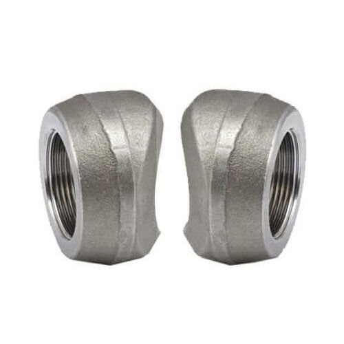 Threaded Olet - Color: Silver