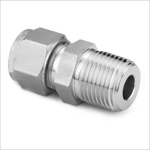 Male Connector - Aluminium, Various Sizes, Silver Color | Galvanized Finish, Corrosion Resistant, High Strength, Easy to Install, Warranty Included