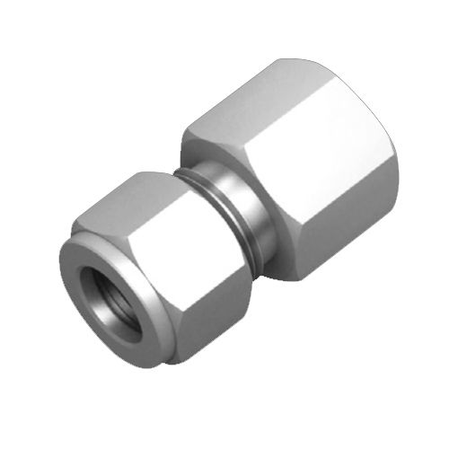 Ss Female Connector - Color: Silver