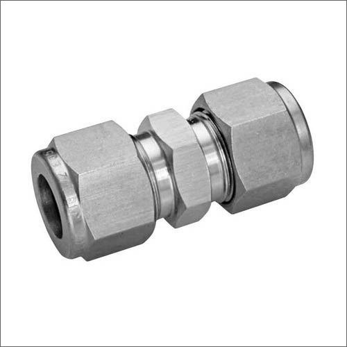 Ss Union Tube Fitting - Color: Silver