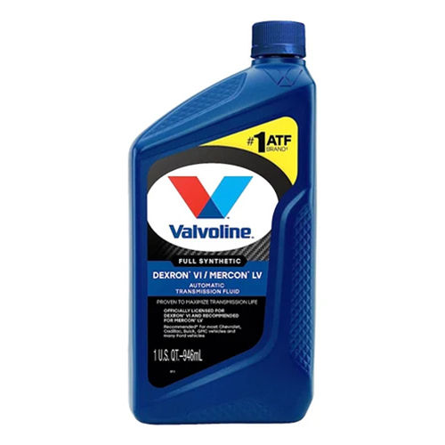 Valvoline Dexron-Vi Mercon Lv Automatic Transmission Fluid Application: Industrial