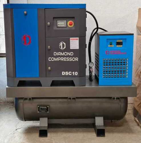 Lubricated Rotary Screw Air Compressor At 367000.00 INR In Pune ...