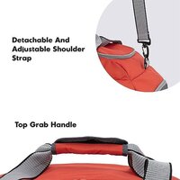 President 45 Litre Orange Color Water Resistant duffle Bag Unisex