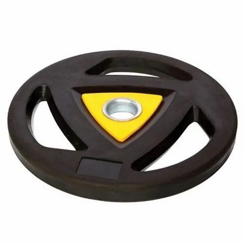 3 Cut Double Color Weight Lifting Plate