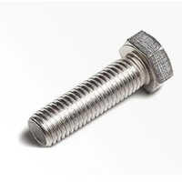 Monel 400 Bolt - Monel Material, Grade 400, Silver Color | Polished Finish for Oil & Gas, Chemical, Petrochemical, and Pharmaceutical Industries