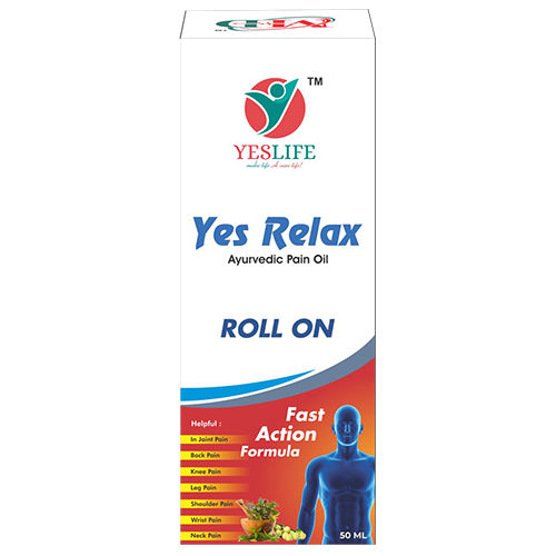 Yes Relax Ayurvedic Pain Oil Age Group: For Adults